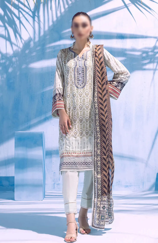 AL ZOHAIB Colors Digital Printed With Fancy Lawn Dupatta Vol-3 - CFD-V3-24-07