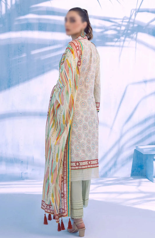 AL ZOHAIB Colors Digital Printed With Fancy Lawn Dupatta Vol-3 - CFD-V3-24-09