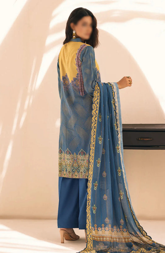 AL ZOHAIB Colors Digital Printed With Fancy Lawn Dupatta Vol-3 - CFD-V3-24-12