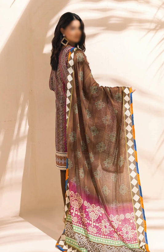 AL ZOHAIB Colors Digital Printed With Fancy Lawn Dupatta Vol-3 - CFD-V3-24-14