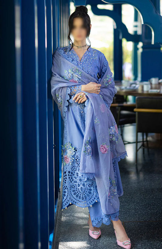 Mushq Orient Express Unstitched Luxury Lawn Collection 2024 - CHARME