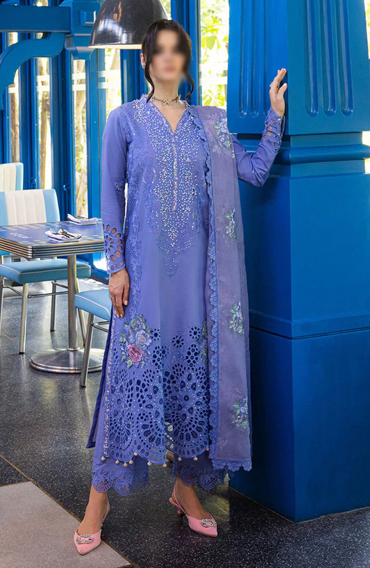 Mushq Orient Express Unstitched Luxury Lawn Collection 2024 - CHARME