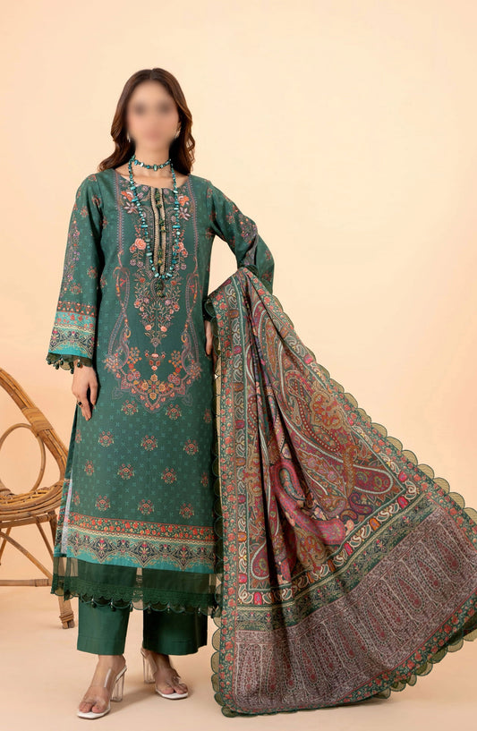 Mausummery Winter Unstitched Collection Vol 01 - Clover