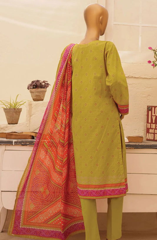 HZ Chunri Printed Lawn Collection 2024 - CPC 106 A