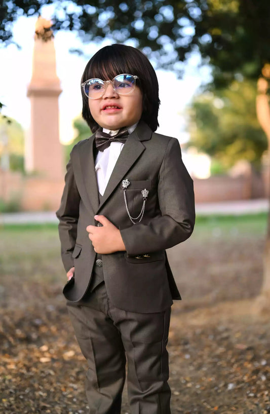 Exclusive Coat Pant Suit Collection By Hassan Jee - CPS 008