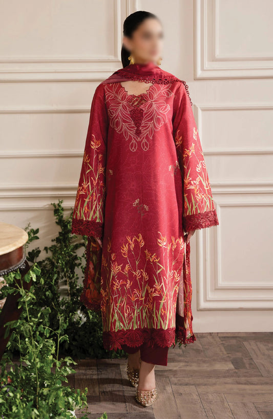 RangRasiya Lifestyle Embroidered Edit - Crimson
