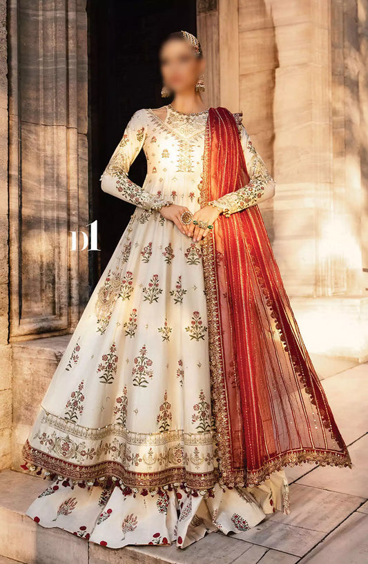 Maria B Unstitched Sateen Collection 2024 - CST-08-01