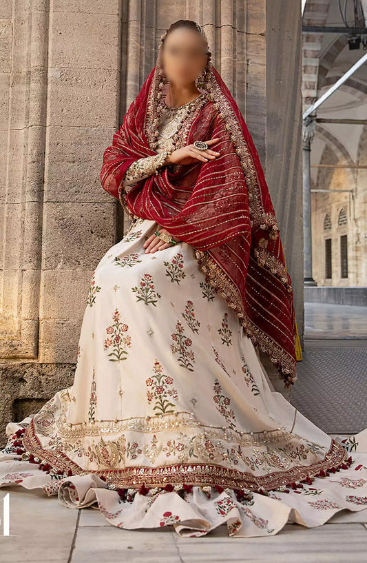 Maria B Unstitched Sateen Collection 2024 - CST-08-01