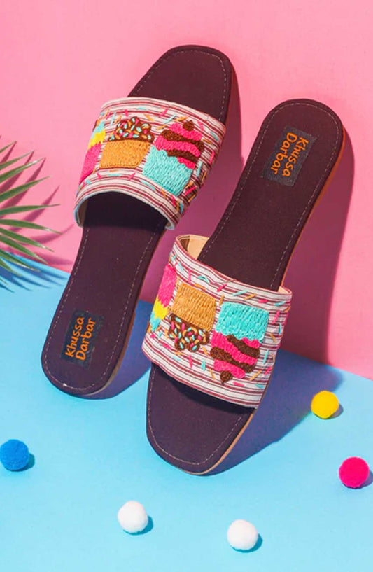 Khussa Darbar Fastive Style Slipper Cupcakes