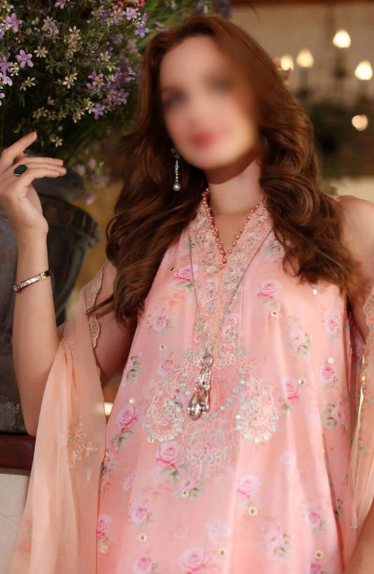 Noor Eid Luxe Printkari By Saadia Asad - D-01