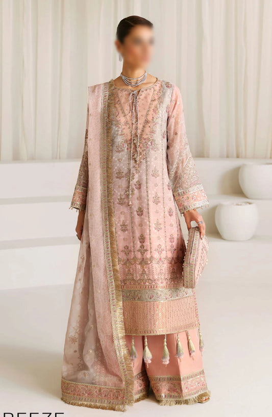 Alizeh La Ruhe Luxury Festive Collection 2024 - D 01 Breeze