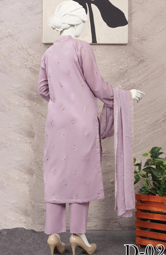 Dukhtar Embroidered Lawn Collection 2024 - Design 02
