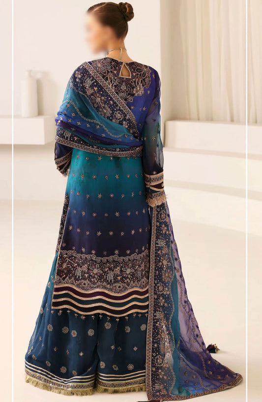 Alizeh La Ruhe Luxury Festive Collection 2024 - D 02 Oasis