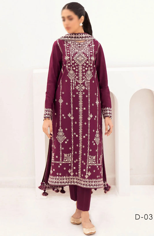 Delia By Jazmin Lawn Collection 2024 - D 03