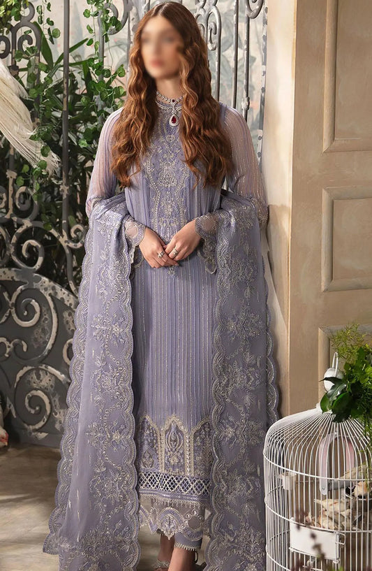 Afrozeh LA Fuchsia Wedding Formals 2024 - D-04 Elyssa