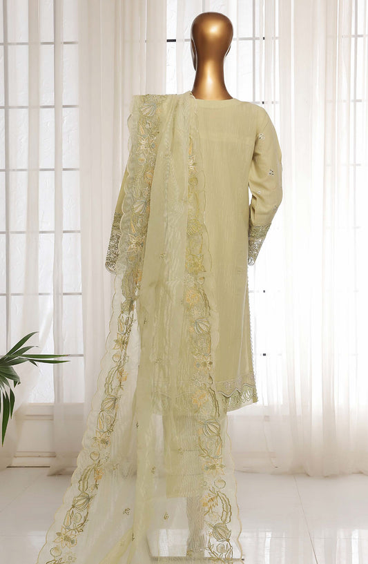 Sadabahar Embroidered Lawn Stitched 3 Piece Suit - D-05 - SDB25LES - Green - Spring Collection