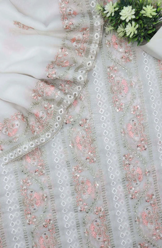 Shehnai Exclusive Embroidered Crinkle Chiffon Collection 2024 By Amna Khadija - D 06