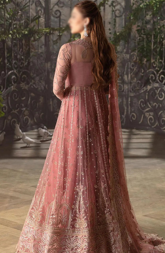 Afrozeh LA Fuchsia Wedding Formals 2024 - D-07 Rosa