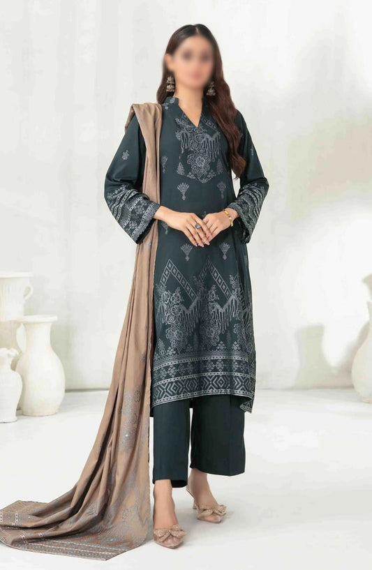 Meeza - Staple Banarsi 3pcs Collection 2024 - D-3810