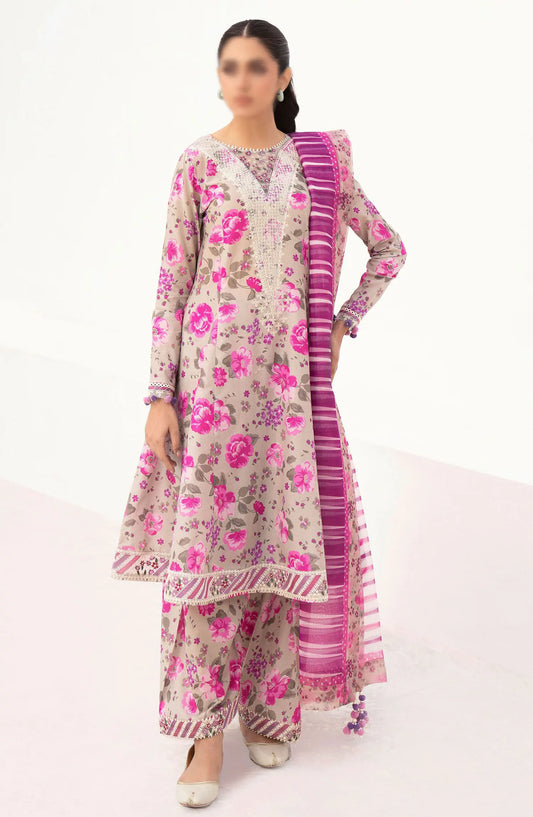 Delia By Jazmin Lawn Collection 2024 - D 08