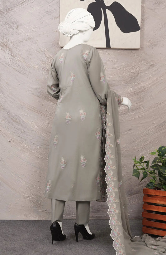 Dukhtar Embroidered Lawn Collection 2024 - Design 08
