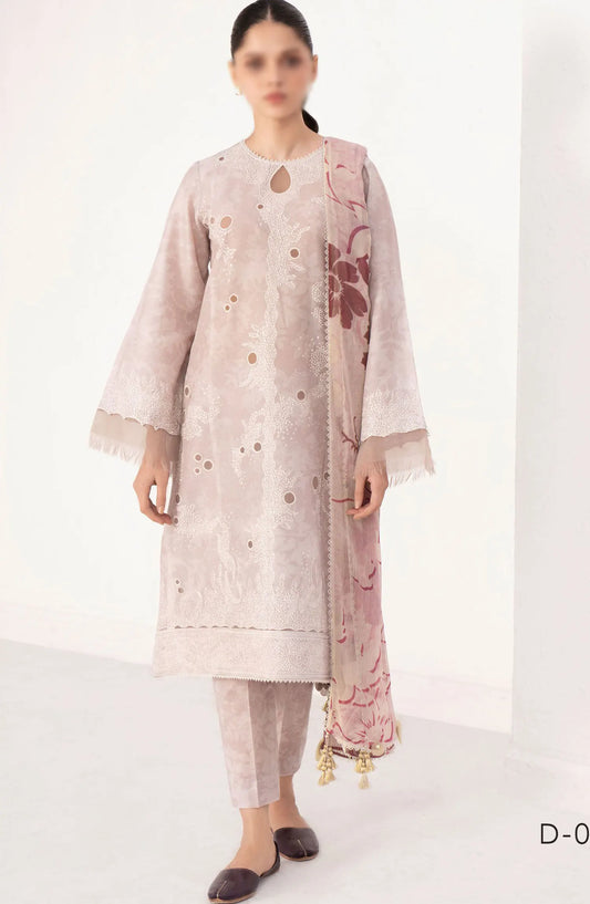 Delia By Jazmin Lawn Collection 2024 - D 09