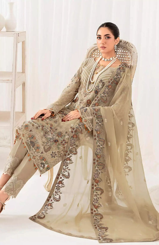 Ramsha Rangoon Luxury Chiffon Collection Vol 10 - D 1001