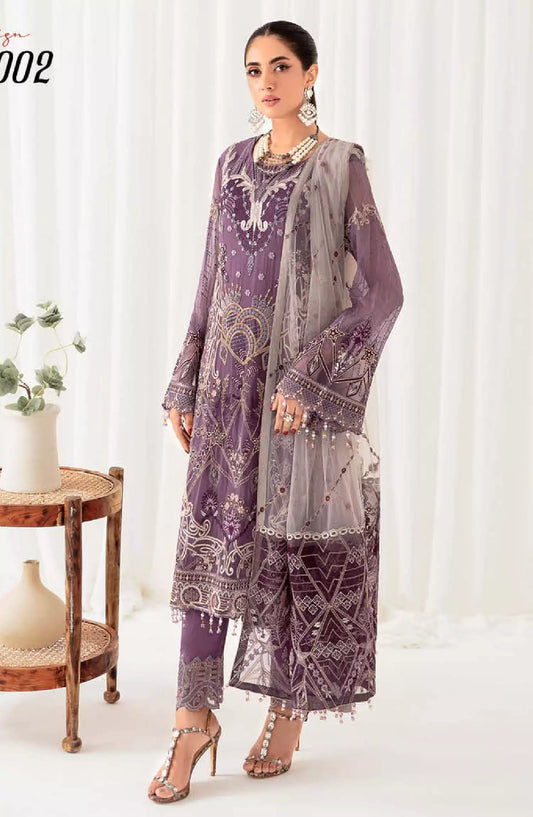 Ramsha Rangoon Luxury Chiffon Collection Vol 10 - D 1002