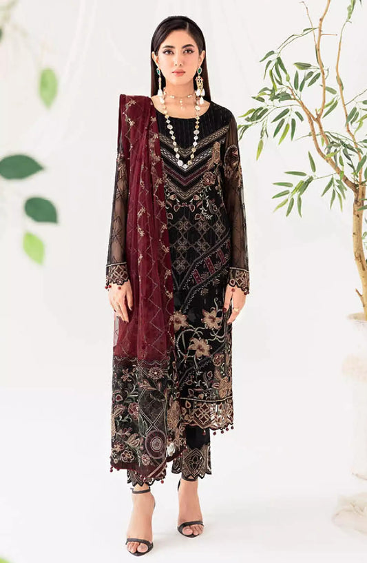 Ramsha Rangoon Luxury Chiffon Collection Vol 10 - D 1008