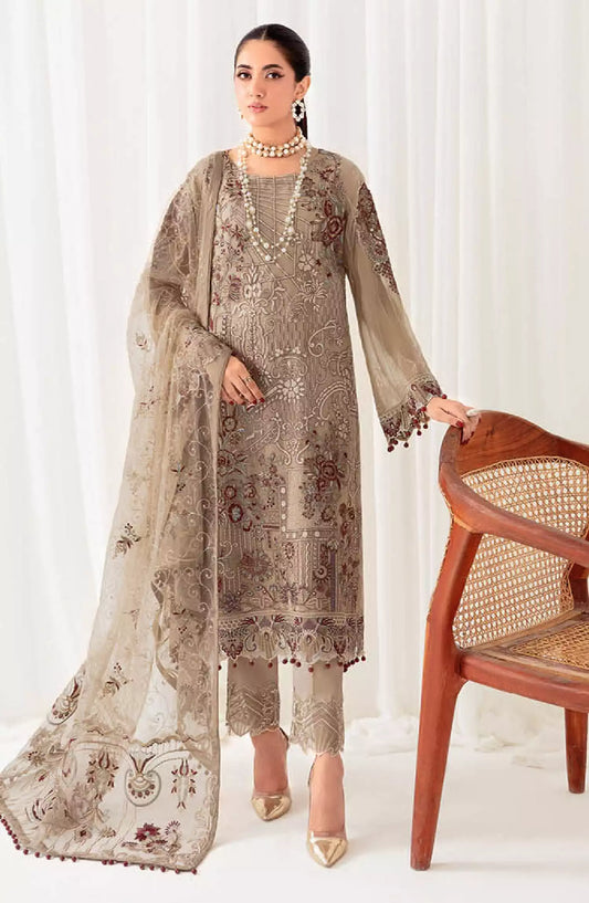 Ramsha Rangoon Luxury Chiffon Collection Vol 10 - D 1009