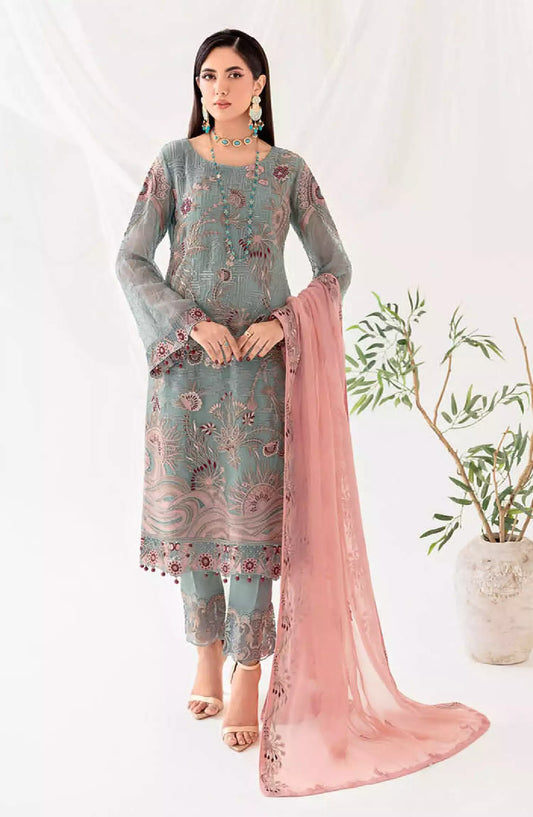 Ramsha Rangoon Luxury Chiffon Collection Vol 10 - D 1010