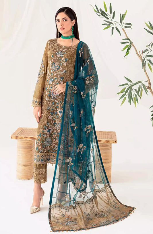 Ramsha Rangoon Luxury Chiffon Collection Vol 10 - D 1012
