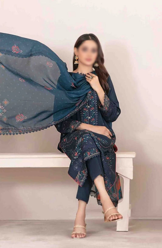 Oraibia - Embroidered Viscose Collection 2024 - D-1043