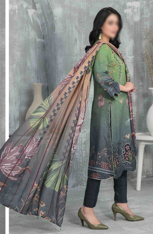 Inisha Embroidered Laserkari Viscose Collection D-1292