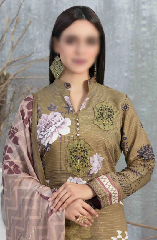 Inisha Embroidered Laserkari Viscose Collection D-1293