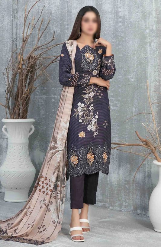 Inisha Embroidered Laserkari Viscose Collection D-1298