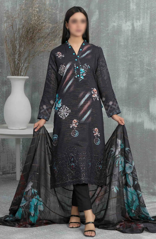 Inisha Embroidered Laserkari Viscose Collection D-1299