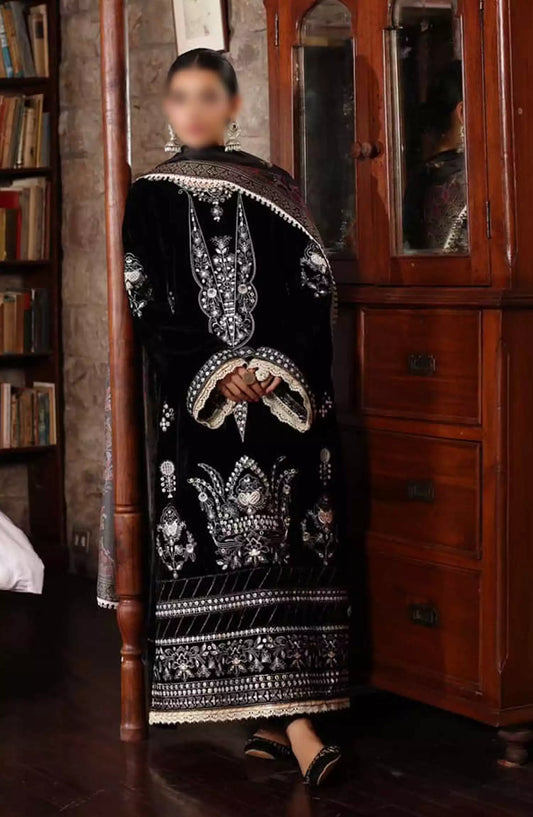 Noor Suzaanikari Winter Shawl Collection By Saadia Asad - D-12 PAREEHA