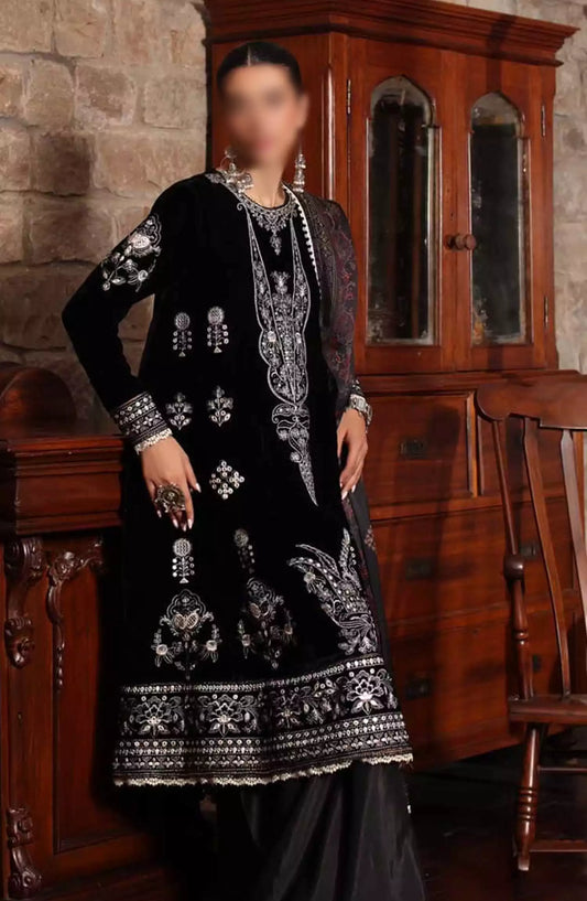 Noor Suzaanikari Winter Shawl Collection By Saadia Asad - D-12 PAREEHA
