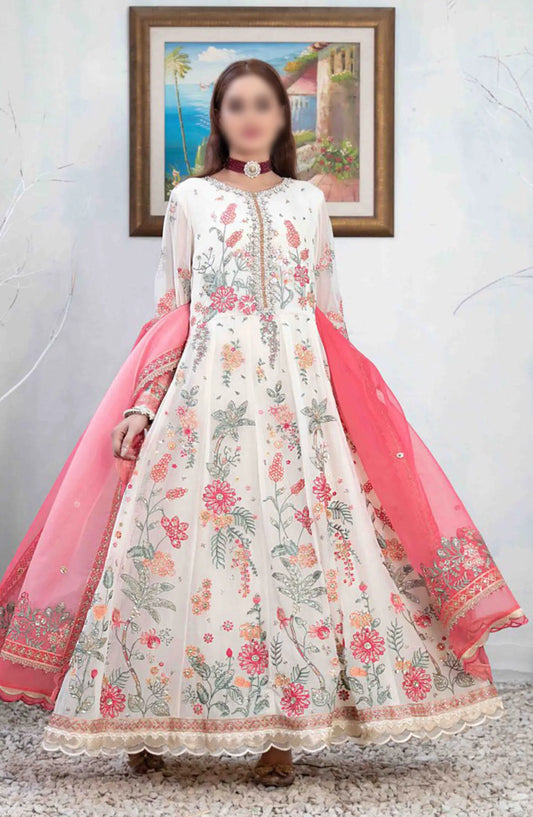 ALSABA Fancy Heavy Embroidered Collection 2024 - D 1343