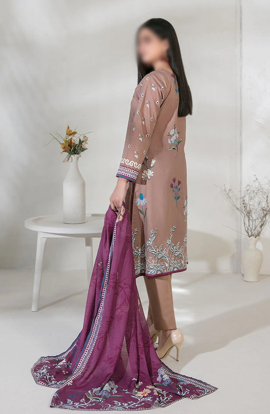Pari Naaz - Embroidered Digital Printed Lawn Collection - D-2044