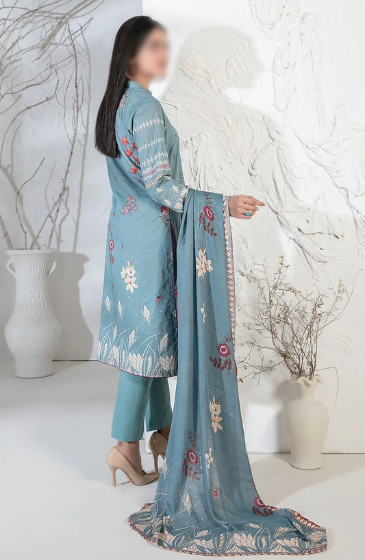 Pari Naaz - Embroidered Digital Printed Lawn Collection - D-2047