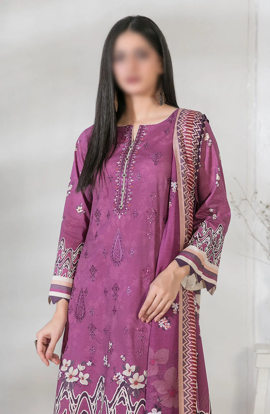 Pari Naaz - Embroidered Digital Printed Lawn Collection - D-2051