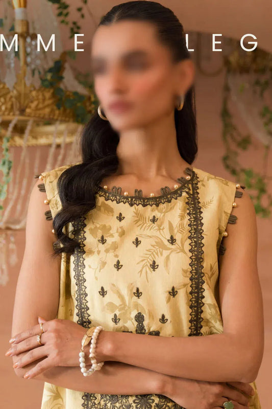 JADE SUMMER FLORA 2 PC COLLECTION 2024 - D-20545