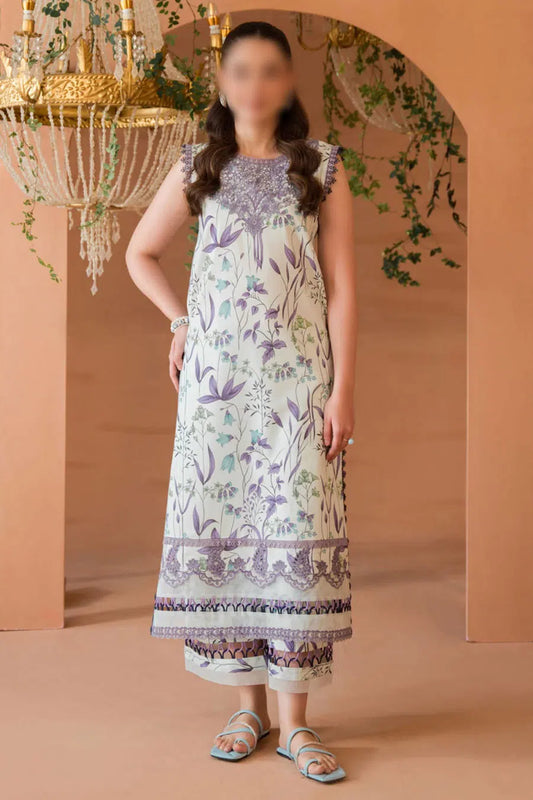 JADE SUMMER FLORA 2 PC COLLECTION 2024 - D-20554