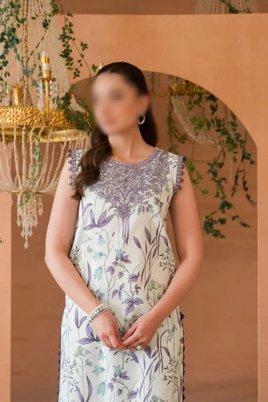 JADE SUMMER FLORA 2 PC COLLECTION 2024 - D-20554