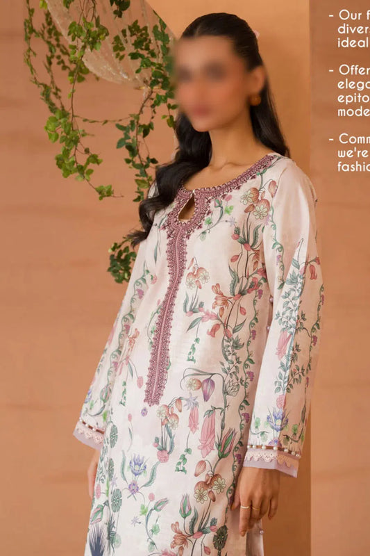 JADE SUMMER FLORA 2 PC COLLECTION 2024 - D-20562