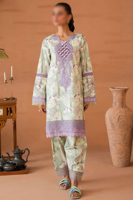 JADE SUMMER FLORA 2 PC COLLECTION 2024 - D-20565