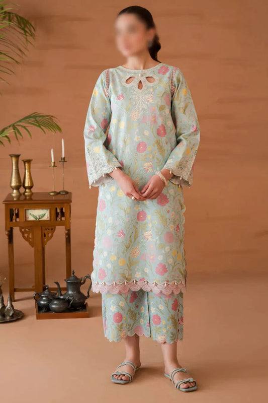JADE SUMMER FLORA 2 PC COLLECTION 2024 - D-20567