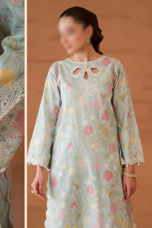 JADE SUMMER FLORA 2 PC COLLECTION 2024 - D-20567